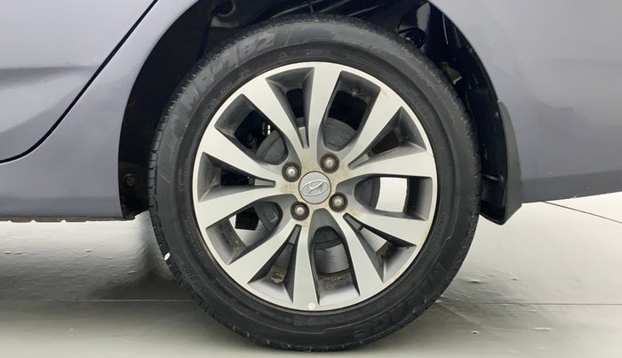 2016 Hyundai Verna FLUIDIC 4S 1.6 VTVT SX, Petrol, Manual, 57,251 km, Left Rear Wheel