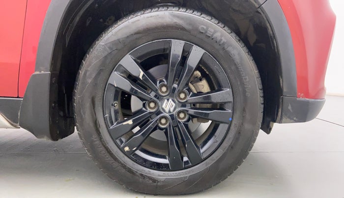 2018 Maruti Vitara Brezza ZDI+ DUAL TONE AMT, Diesel, Automatic, 60,702 km, Right Front Wheel