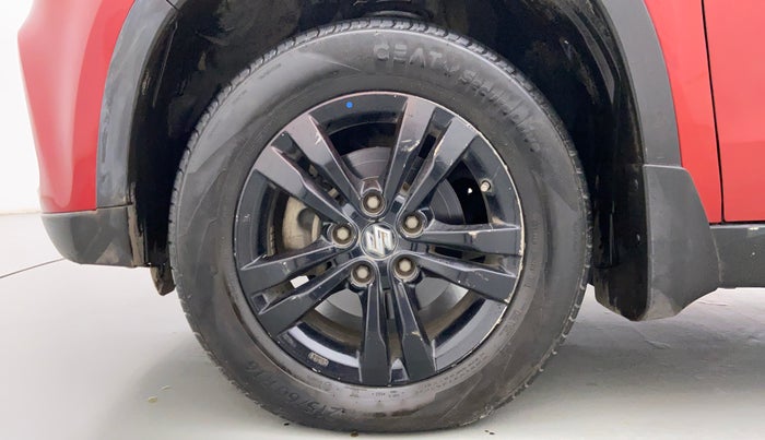2018 Maruti Vitara Brezza ZDI+ DUAL TONE AMT, Diesel, Automatic, 60,702 km, Left Front Wheel