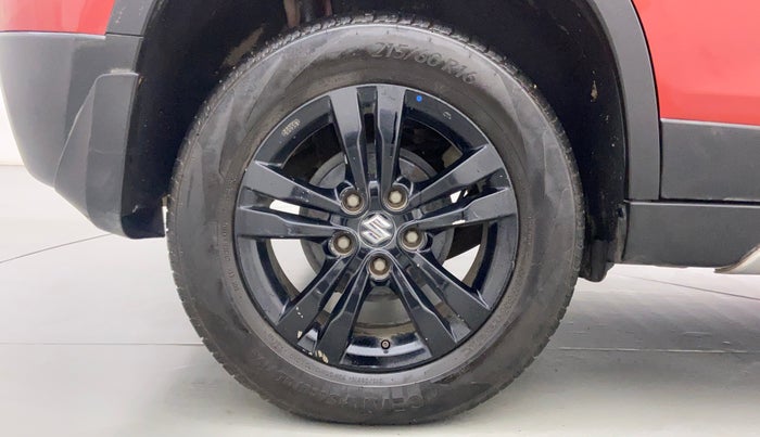 2018 Maruti Vitara Brezza ZDI+ DUAL TONE AMT, Diesel, Automatic, 60,702 km, Right Rear Wheel
