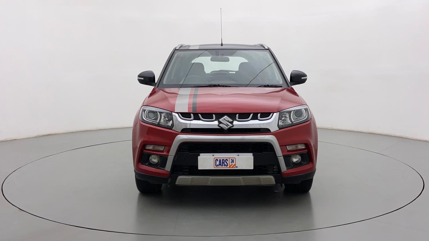2018 Maruti Vitara Brezza ZDI+ DUAL TONE AMT, Diesel, Automatic, 60,702 km, Front