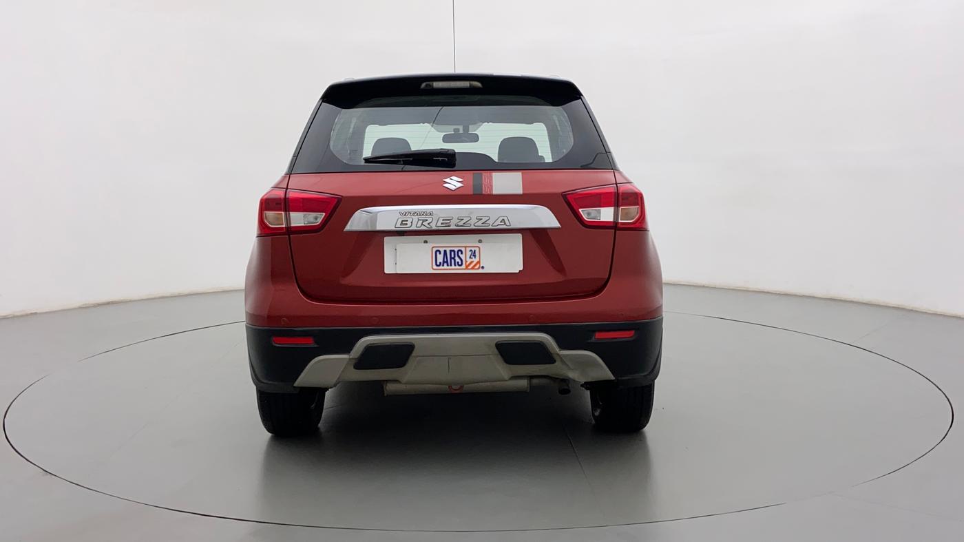 2018 Maruti Vitara Brezza ZDI+ DUAL TONE AMT, Diesel, Automatic, 60,702 km, Back/Rear