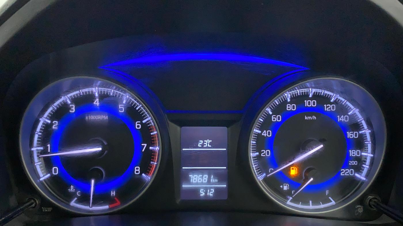2017 Maruti Baleno DELTA PETROL 1.2, Petrol, Manual, 78,681 km, Odometer Image
