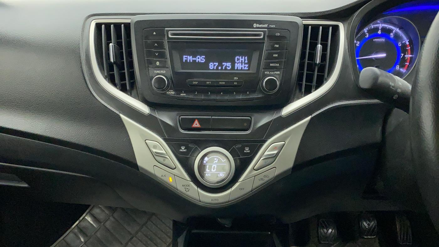2017 Maruti Baleno DELTA PETROL 1.2, Petrol, Manual, 78,681 km, Air Conditioner