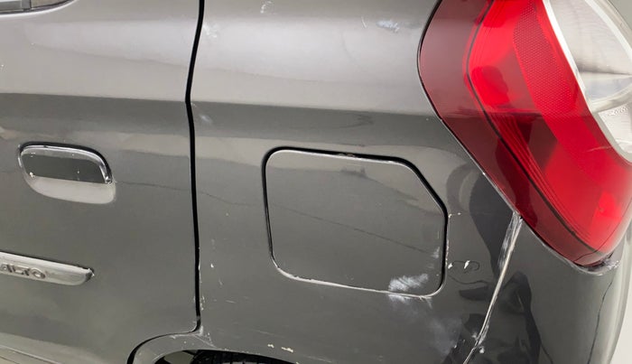 2015 Maruti Alto K10 LXI, CNG, Manual, 51,489 km, Left quarter panel - Minor scratches