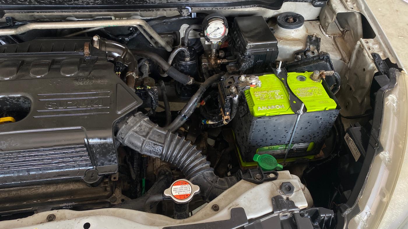 2017 Maruti Celerio VXI CNG, CNG, Manual, 78,223 km, Engine View - Left