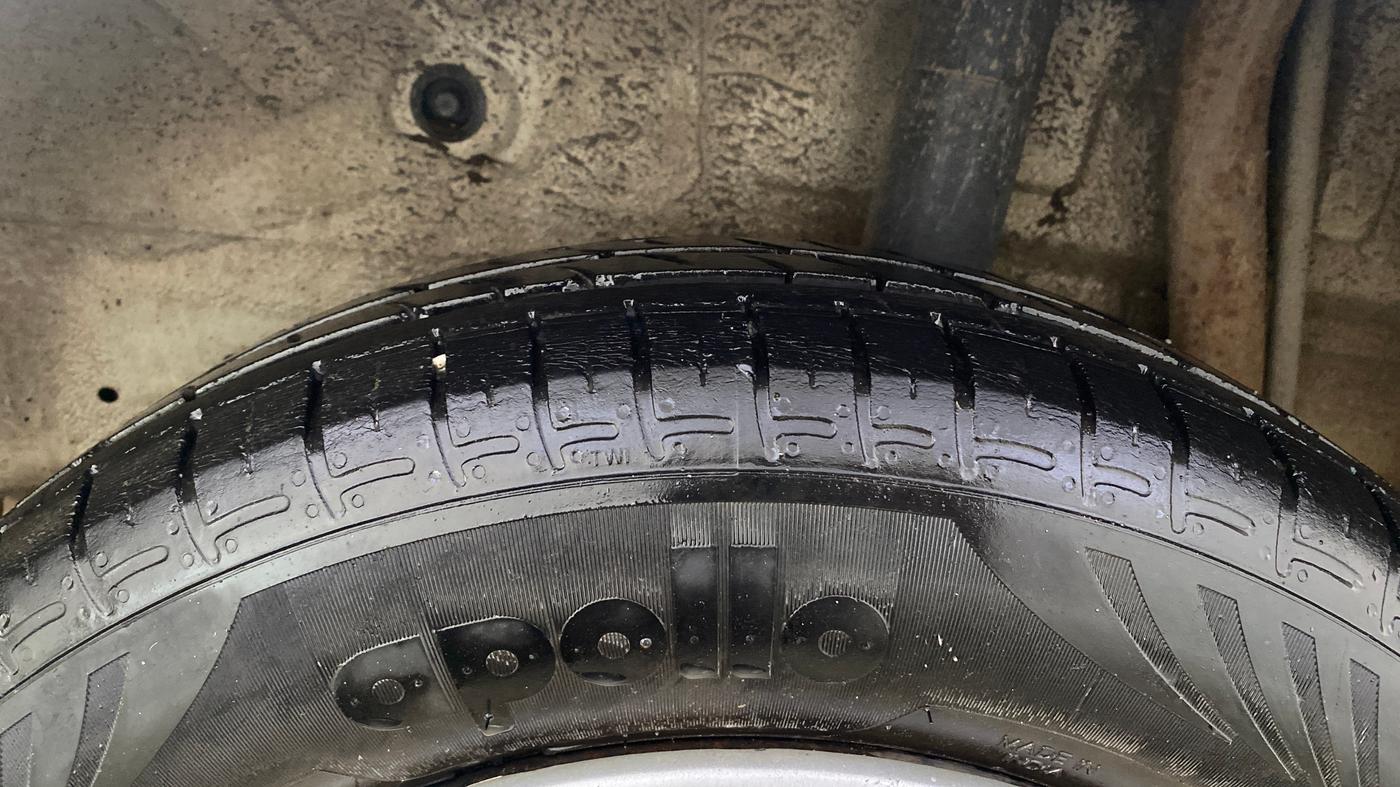 2017 Maruti Celerio VXI CNG, CNG, Manual, 78,223 km, Left Rear Tyre Tread