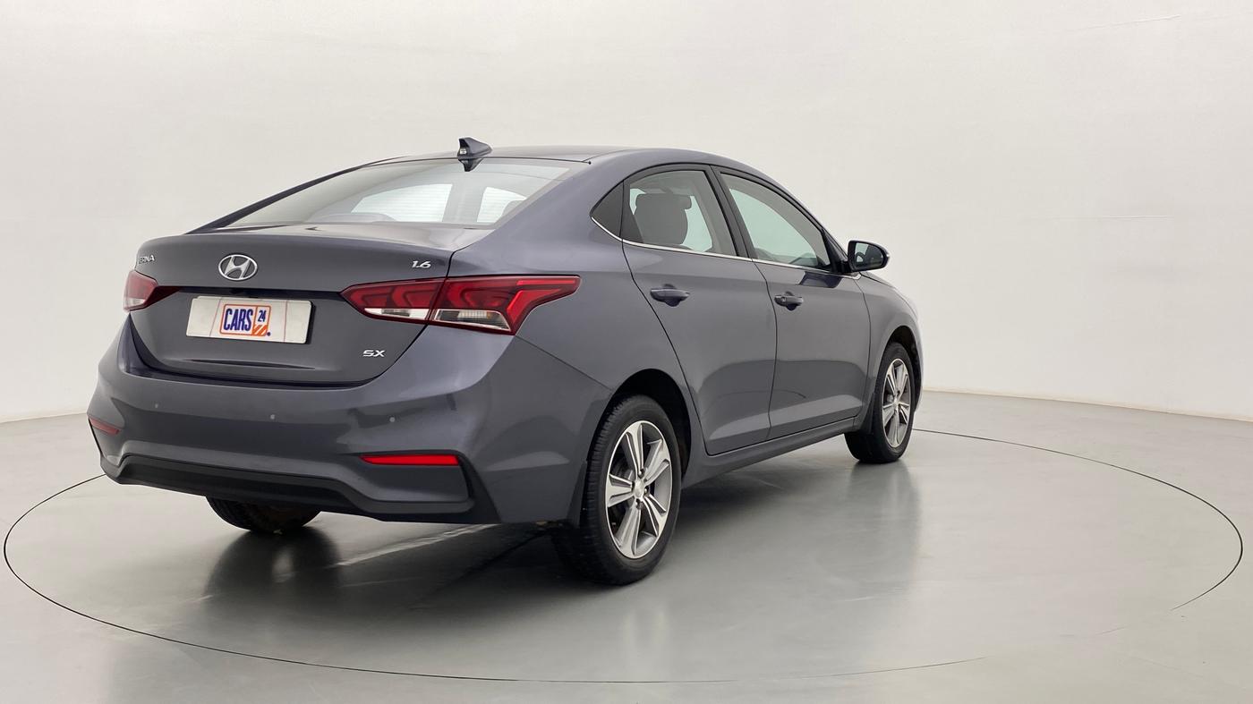 2017 Hyundai Verna 1.6 SX VTVT, Petrol, Manual, 23,775 km, Right Back Diagonal