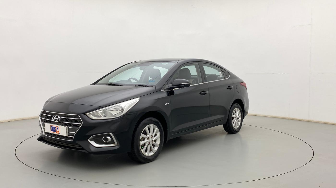 2018 Hyundai Verna 1.6 EX VTVT AT, Petrol, Automatic, 68,095 km, Left Front Diagonal