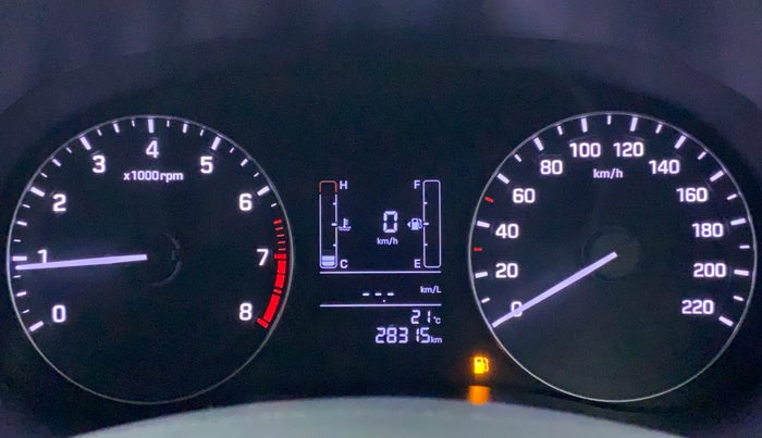 2019 Hyundai Creta SX 1.6 PETROL, Petrol, Manual, 28,314 km, Odometer Image