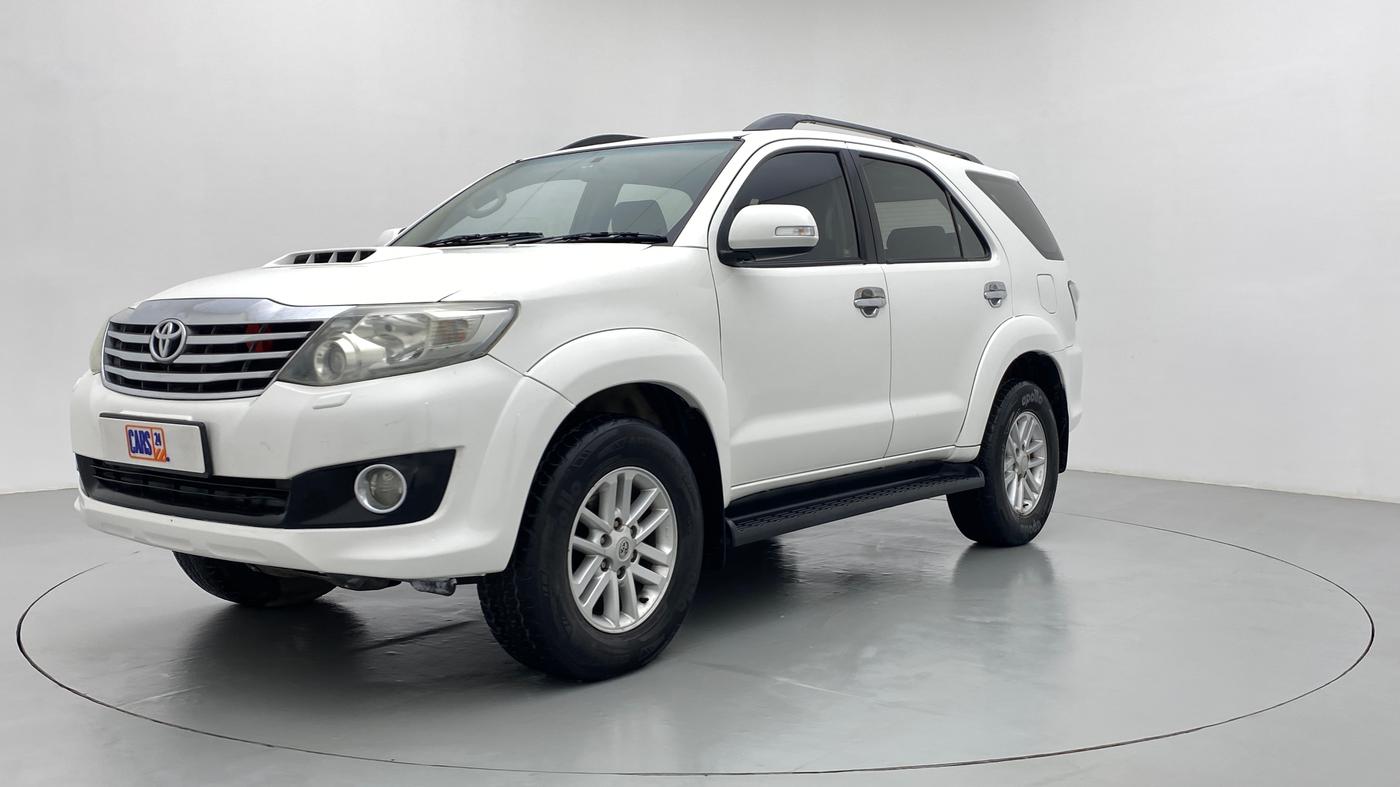2012 Toyota Fortuner 3.0 MT 4X4, Diesel, Manual, 1,47,757 km, Left Front Diagonal
