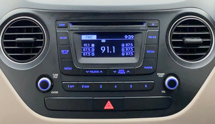 2015 Hyundai Grand i10 ASTA (O) 1.2 KAPPA VTVT, Petrol, Manual, 21,565 km, Infotainment System