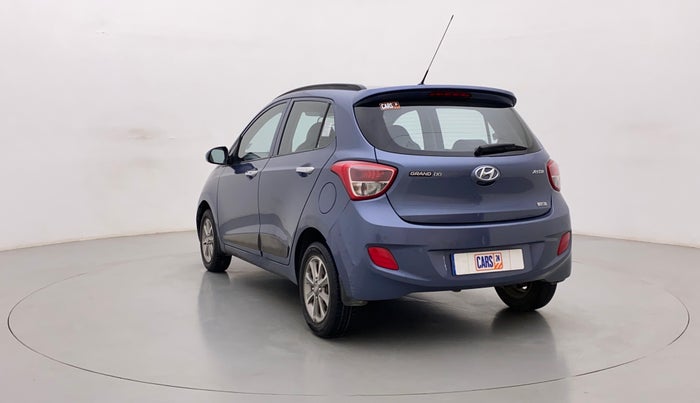 2015 Hyundai Grand i10 ASTA (O) 1.2 KAPPA VTVT, Petrol, Manual, 21,565 km, Left Back Diagonal
