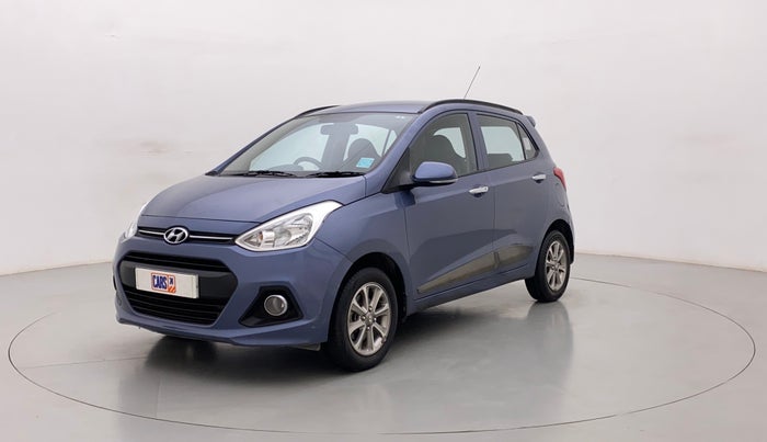 2015 Hyundai Grand i10 ASTA (O) 1.2 KAPPA VTVT, Petrol, Manual, 21,565 km, Left Front Diagonal