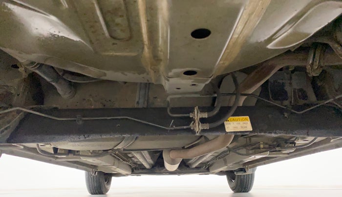 2012 Maruti Ritz VXI, Petrol, Manual, 1,20,973 km, Rear Underbody