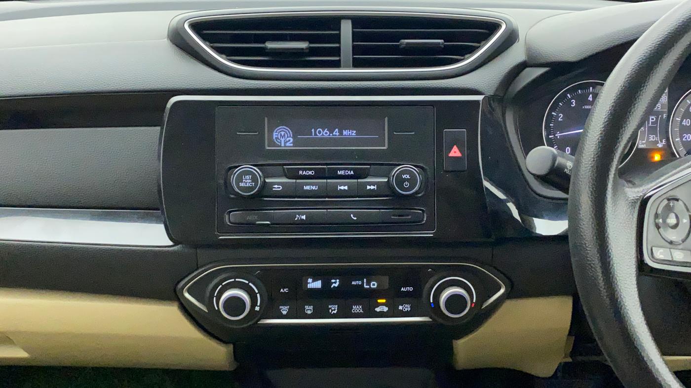 2018 Honda Amaze 1.2L I-VTEC V CVT, Petrol, Automatic, 1,07,099 km, Air Conditioner