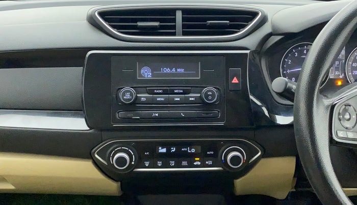 2018 Honda Amaze 1.2L I-VTEC V CVT, Petrol, Automatic, 1,07,099 km, Air Conditioner