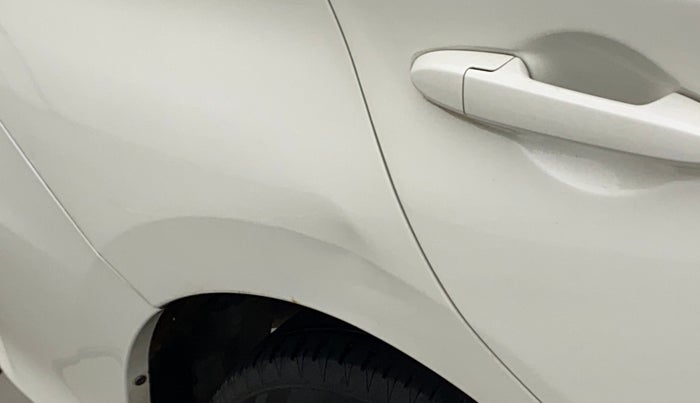 2018 Honda Amaze 1.2L I-VTEC V CVT, Petrol, Automatic, 1,07,099 km, Right quarter panel - Slightly dented