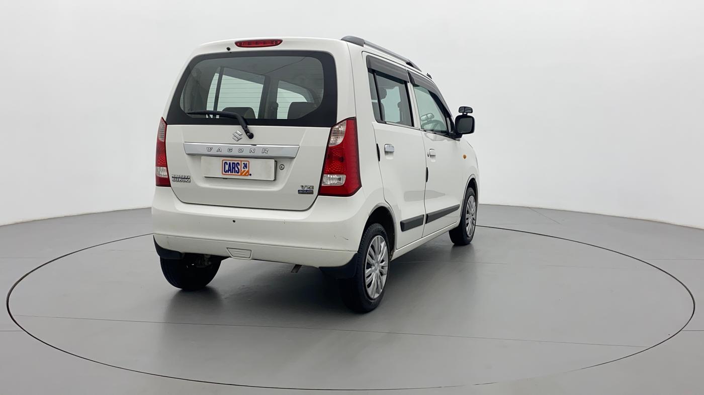 2017 Maruti Wagon R 1.0 VXI AMT, Petrol, Automatic, 21,177 km, Right Back Diagonal