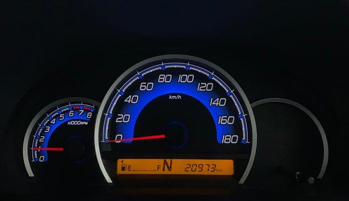 2017 Maruti Wagon R 1.0 VXI AMT, Petrol, Automatic, 21,177 km, Odometer Image