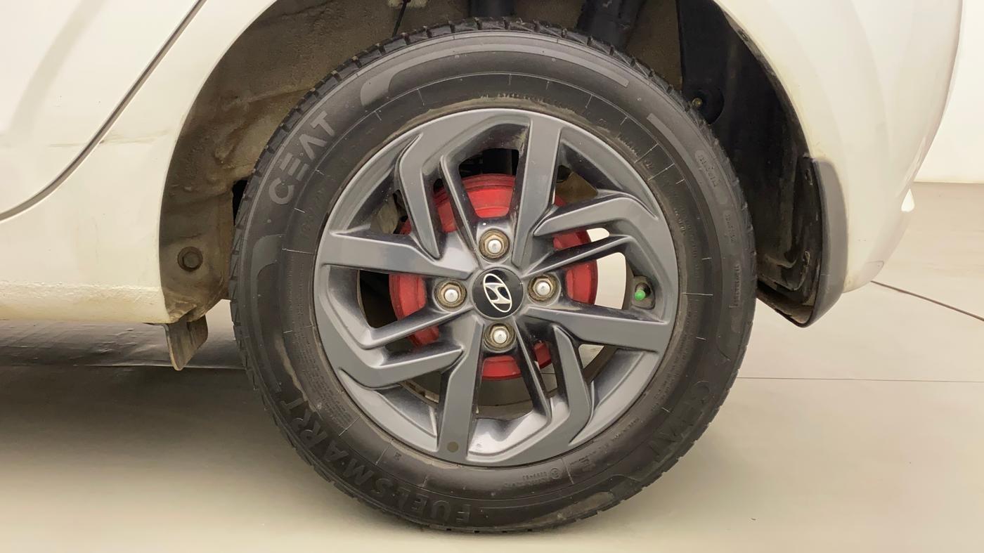 2021 Hyundai GRAND I10 NIOS SPORTZ AMT 1.2 KAPPA VTVT, Petrol, Automatic, 45,593 km, Left Rear Wheel