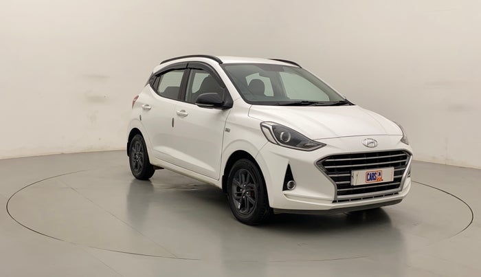2021 Hyundai GRAND I10 NIOS SPORTZ AMT 1.2 KAPPA VTVT, Petrol, Automatic, 45,593 km, Right Front Diagonal