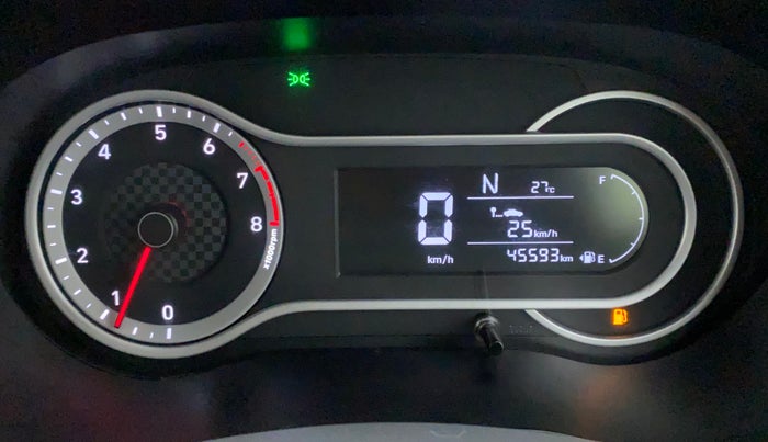 2021 Hyundai GRAND I10 NIOS SPORTZ AMT 1.2 KAPPA VTVT, Petrol, Automatic, 45,593 km, Odometer Image