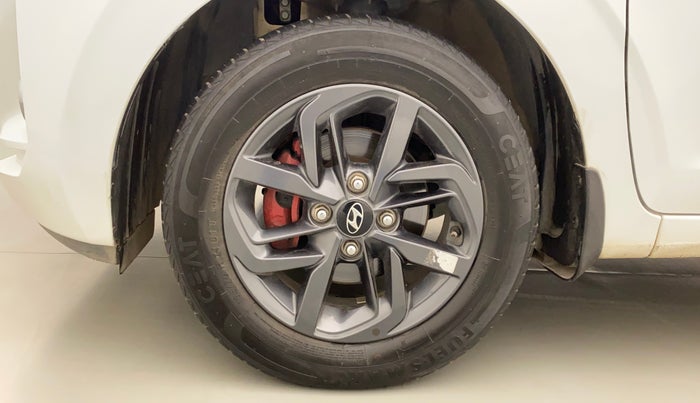 2021 Hyundai GRAND I10 NIOS SPORTZ AMT 1.2 KAPPA VTVT, Petrol, Automatic, 45,593 km, Left Front Wheel