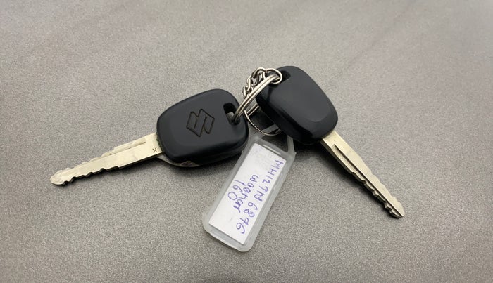 2021 Maruti New Wagon-R LXI CNG 1.0, CNG, Manual, 36,804 km, Key Close Up