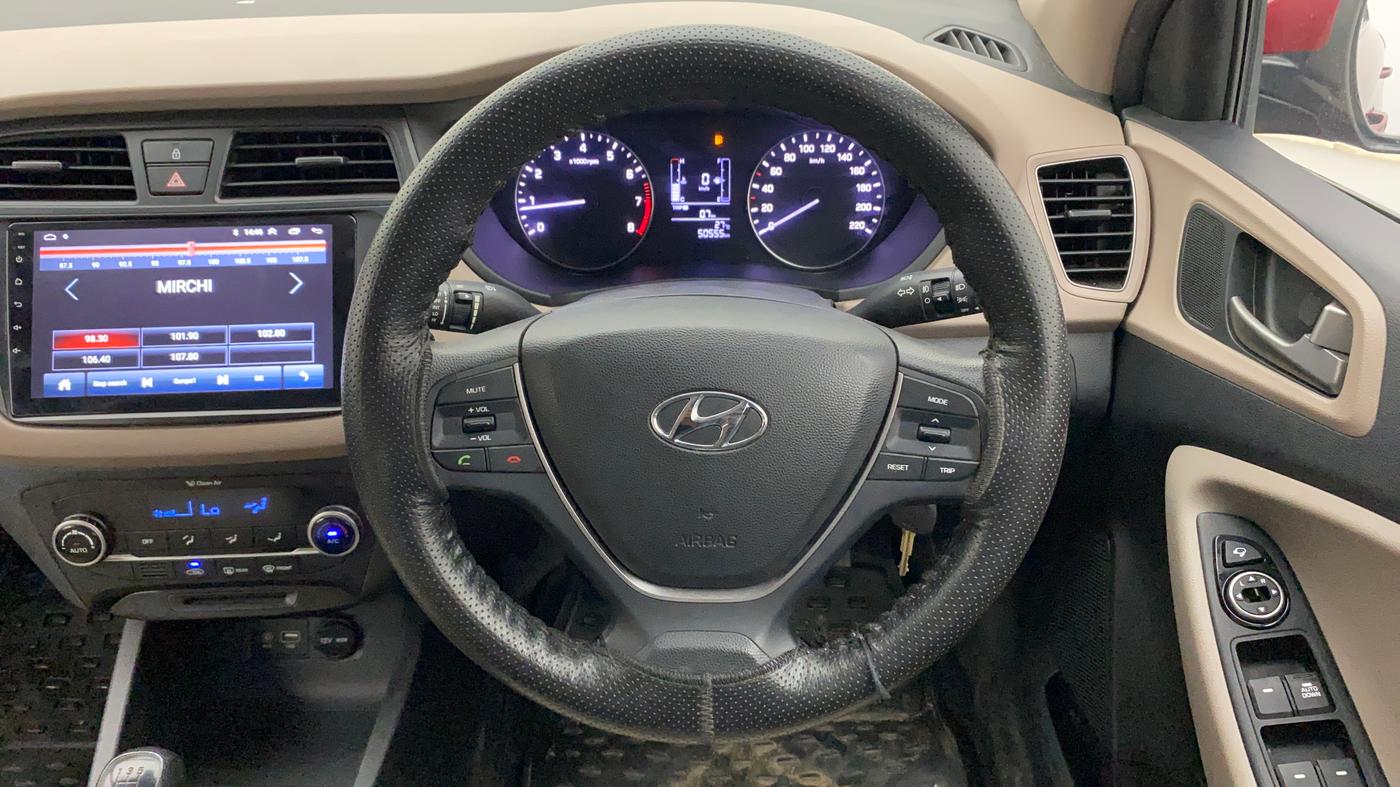 2017 Hyundai Elite i20 SPORTZ 1.2, Petrol, Manual, 50,507 km, Steering Wheel Close Up