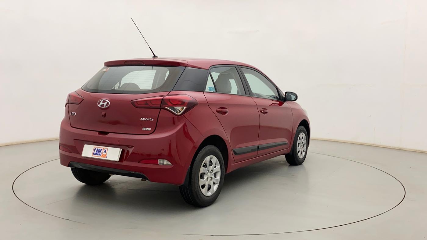2017 Hyundai Elite i20 SPORTZ 1.2, Petrol, Manual, 50,507 km, Right Back Diagonal