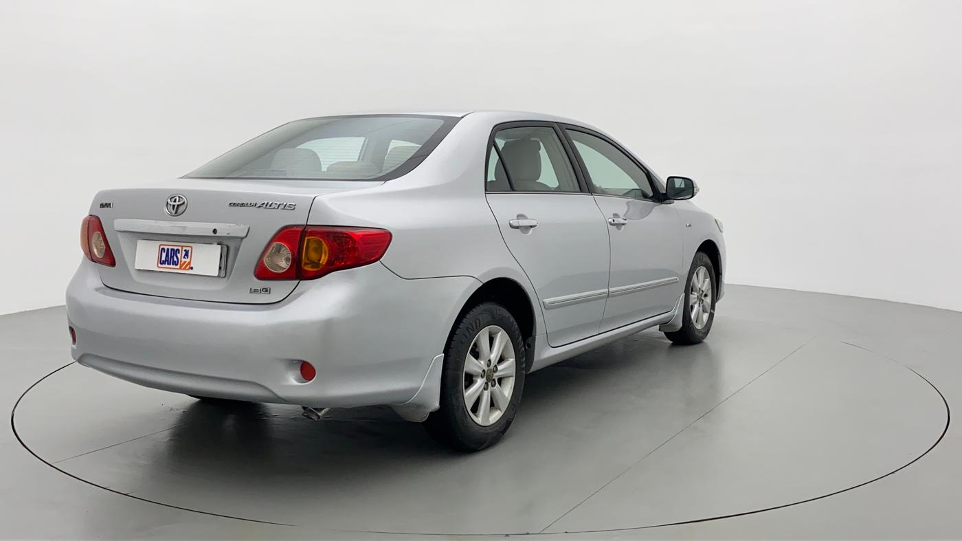 2010 Toyota Corolla Altis 1.8 G, Petrol, Manual, 52,747 km, Right Back Diagonal