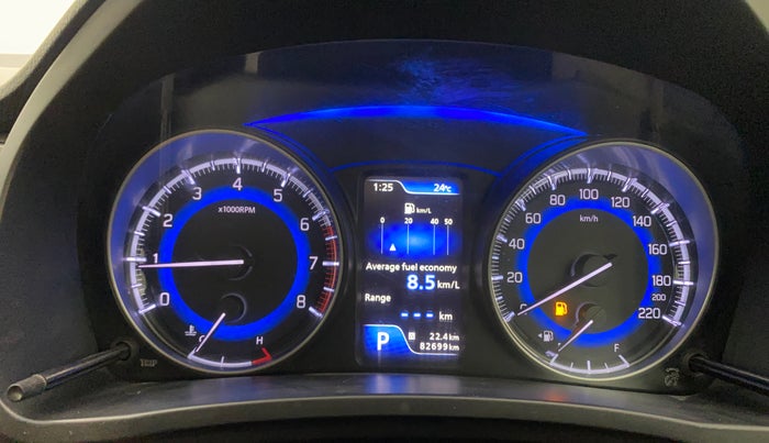 2020 Toyota Glanza V CVT, Petrol, Automatic, 82,676 km, Odometer Image