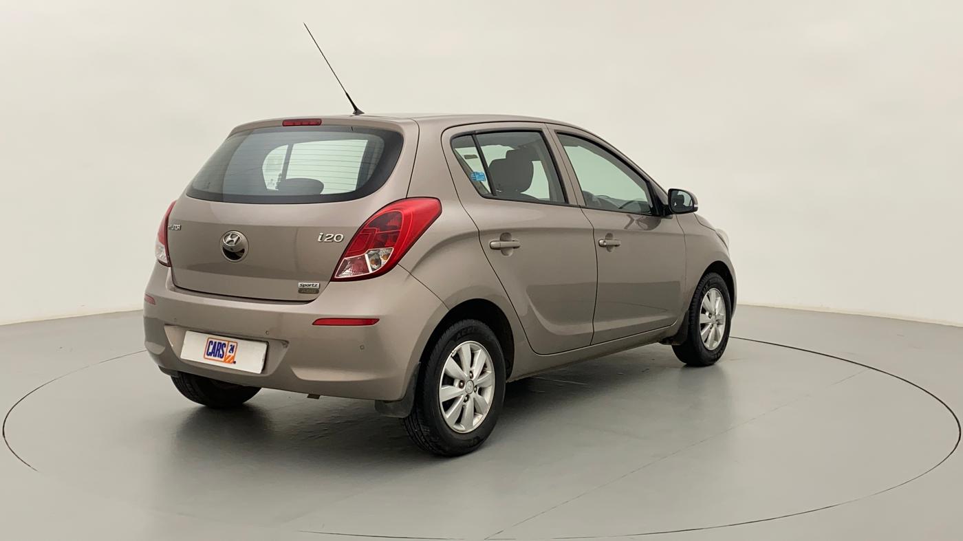 2013 Hyundai i20 SPORTZ 1.2 VTVT, Petrol, Manual, 40,768 km, Right Back Diagonal