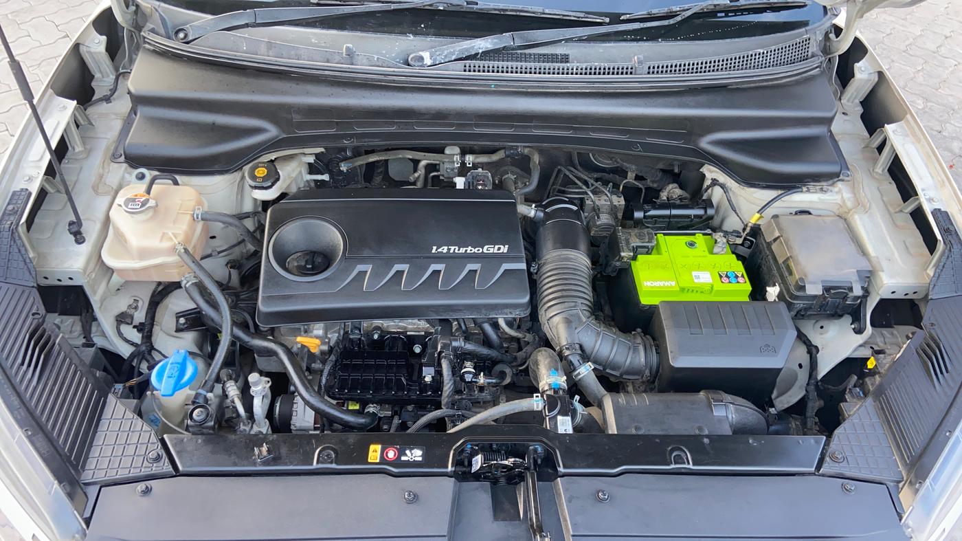 2022 Hyundai Creta SX (O) 1.4 TURBO DCT, Petrol, Automatic, 67,958 km, Engine View