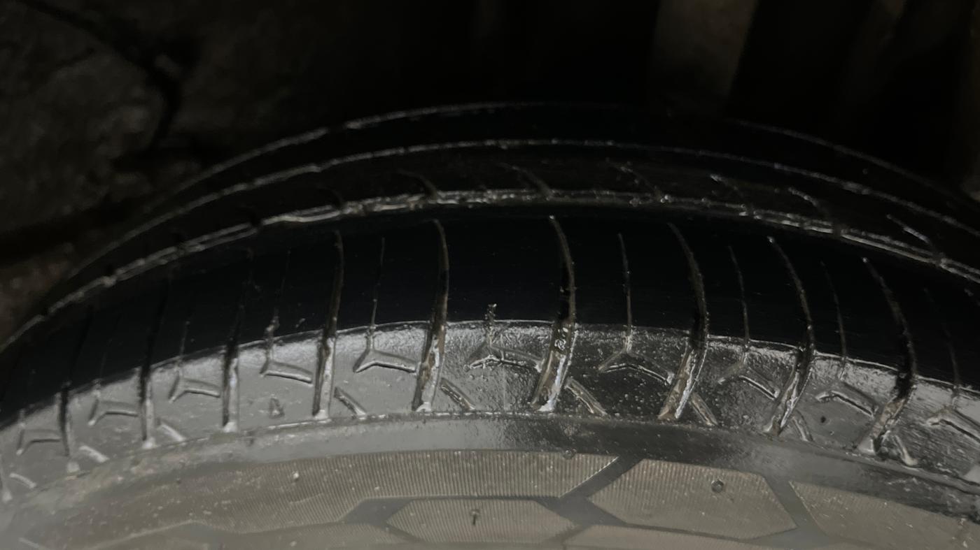 2022 Tata Tiago XT CNG, CNG, Manual, 1,13,357 km, Left Rear Tyre Tread