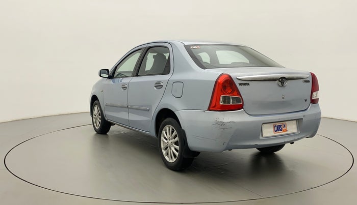 2011 Toyota Etios V, Petrol, Manual, 69,350 km, Left Back Diagonal
