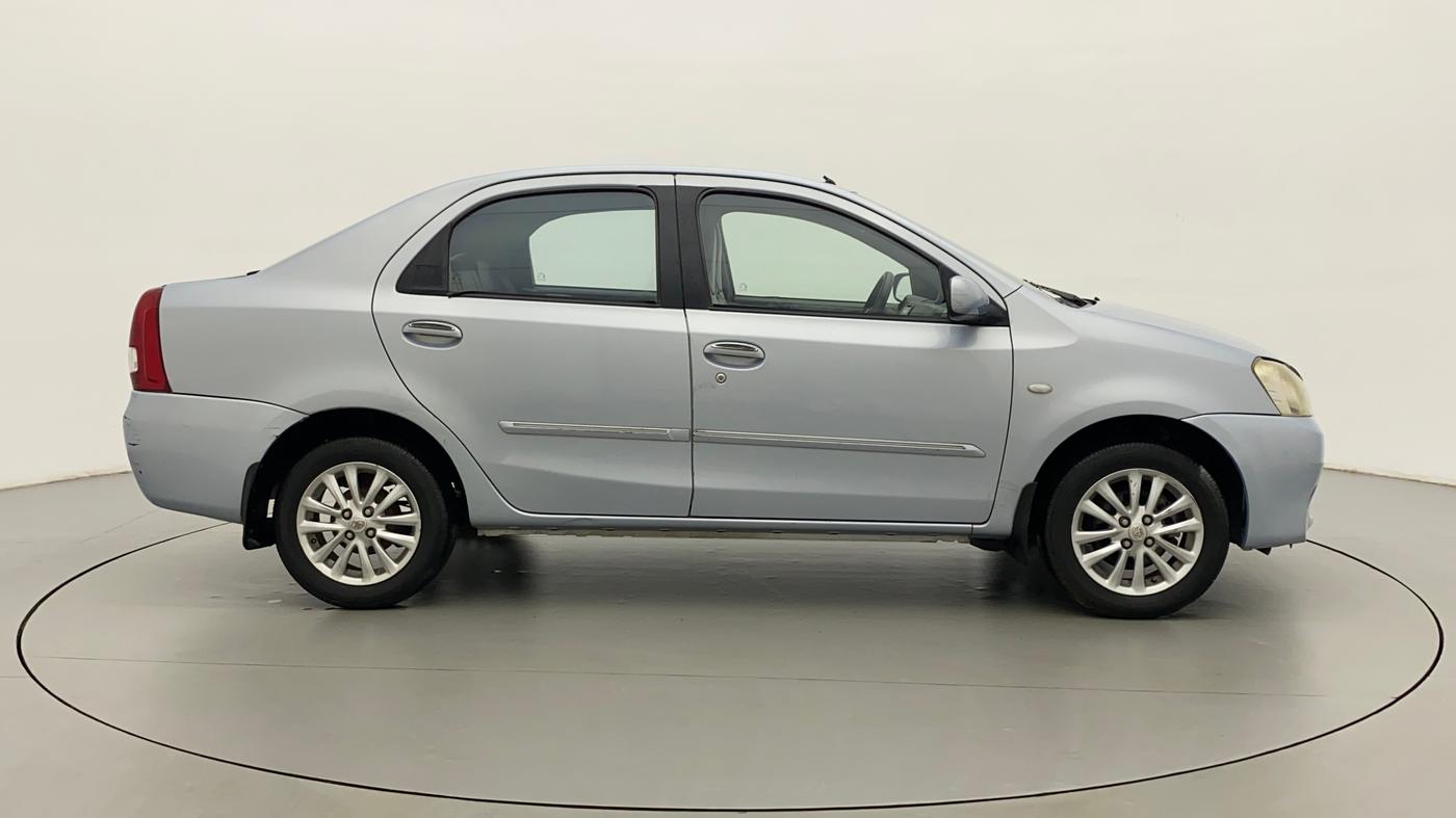 2011 Toyota Etios V, Petrol, Manual, 69,350 km, Right Side View