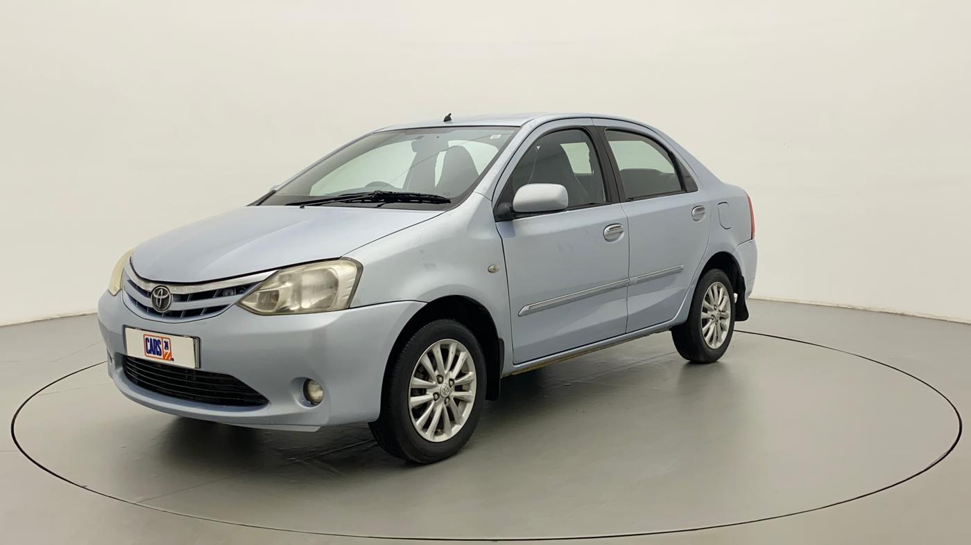 2011 Toyota Etios V, Petrol, Manual, 69,350 km, Left Front Diagonal