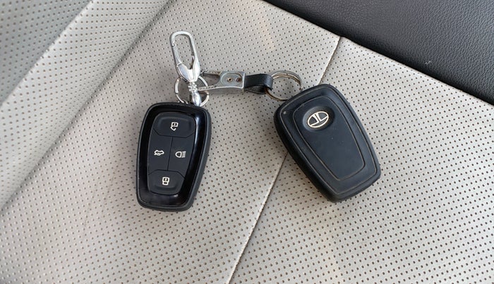 2022 Tata TIGOR XZ PLUS CNG, CNG, Manual, 81,528 km, Key Close Up