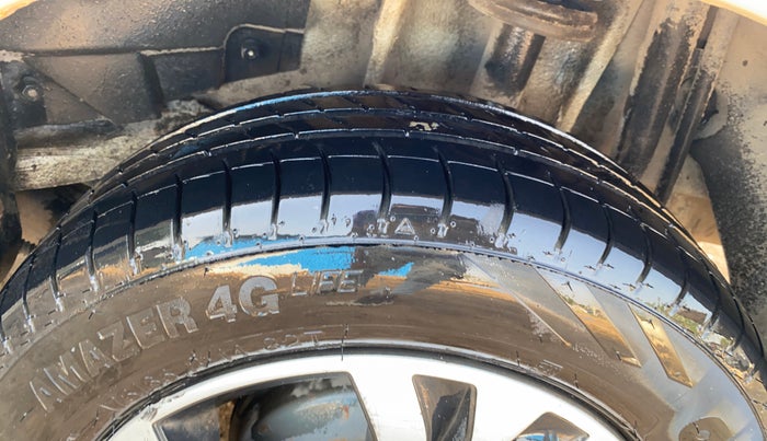 2022 Tata TIGOR XZ PLUS CNG, CNG, Manual, 81,528 km, Left Rear Tyre Tread