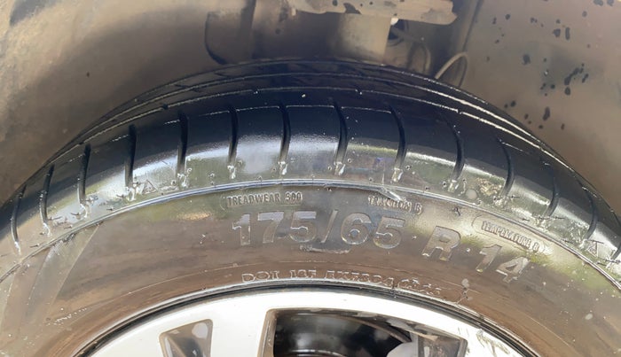 2022 Tata TIGOR XZ PLUS CNG, CNG, Manual, 81,528 km, Right Front Tyre Tread