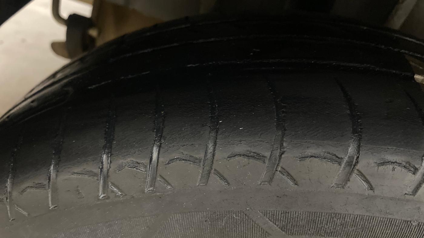 2020 Tata TIGOR XM PETROL, Petrol, Manual, 1,31,048 km, Right Rear Tyre Tread