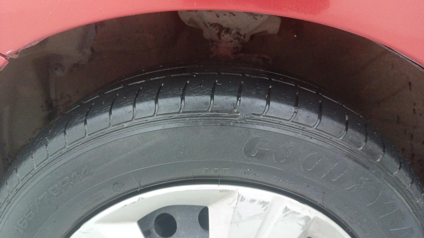 2016 Maruti Celerio VXI, Petrol, Manual, 81,639 km, Left Front Tyre Tread