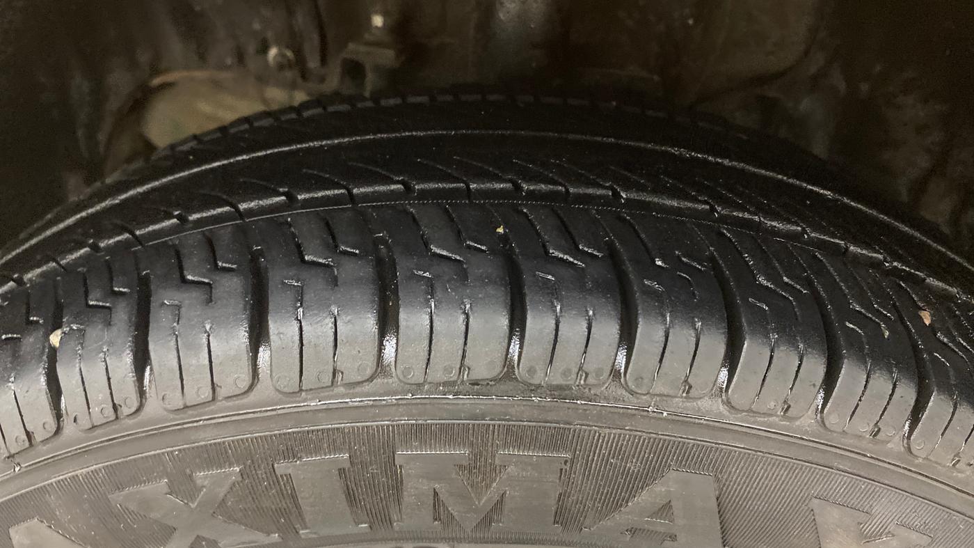 2018 Tata Tiago XM PETROL, Petrol, Manual, 59,841 km, Left Front Tyre Tread