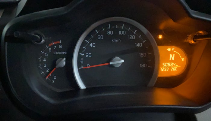 2020 Maruti Celerio ZXI AMT (O), Petrol, Automatic, 50,874 km, Odometer Image