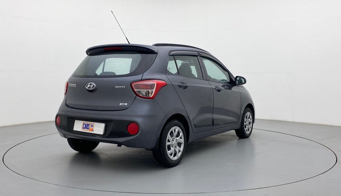 2019 Hyundai Grand i10 SPORTZ 1.2 KAPPA VTVT, Petrol, Manual, Right Back Diagonal