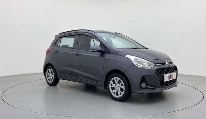 2019 Hyundai Grand i10 SPORTZ 1.2 KAPPA VTVT, Petrol, Manual, Right Front Diagonal