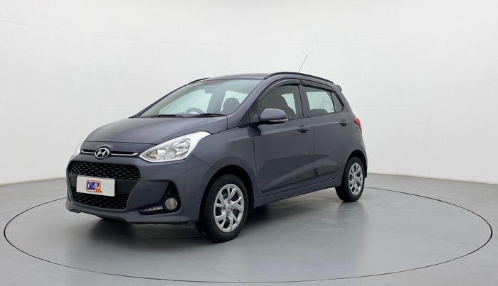 2019 Hyundai Grand i10 SPORTZ 1.2 KAPPA VTVT, Petrol, Manual, Left Front Diagonal