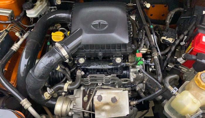 2019 Tata NEXON XZA PLUS PETROL DUAL TONE, Petrol, Automatic, 48,391 km, Engine View